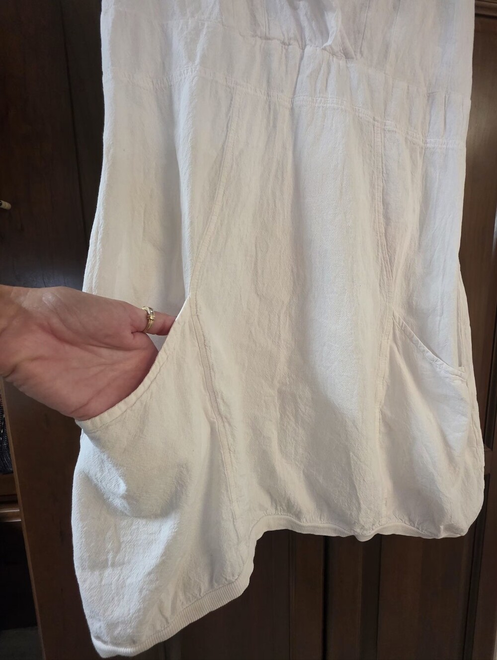 Blanco By Nature White Cotton Summer Dress XL - Picture 2 of 7